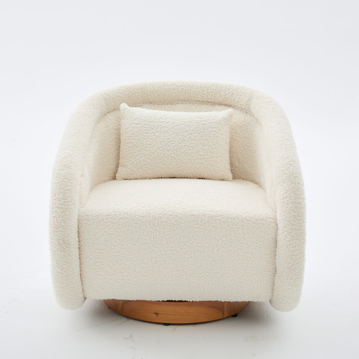 Swivel Accent Chair With 360 Degree Rotating