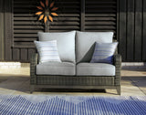 Elite Park - Loveseat With Cushion - Gray