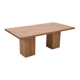 Sequoia - 79" Dining Table - Rustic Brown