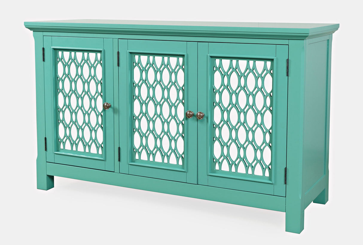 Isabella - Mirrored Accent Cabinet