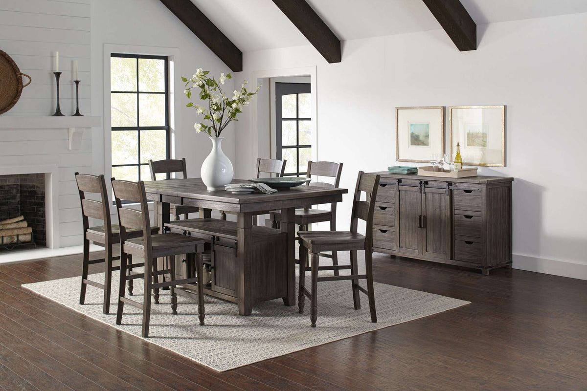 Madison County - 7 Piece Counter Set