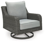Elite Park - Swivel Lounge w/ Cushion - Gray