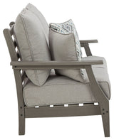 Visola - Loveseat With Cushion - Gray