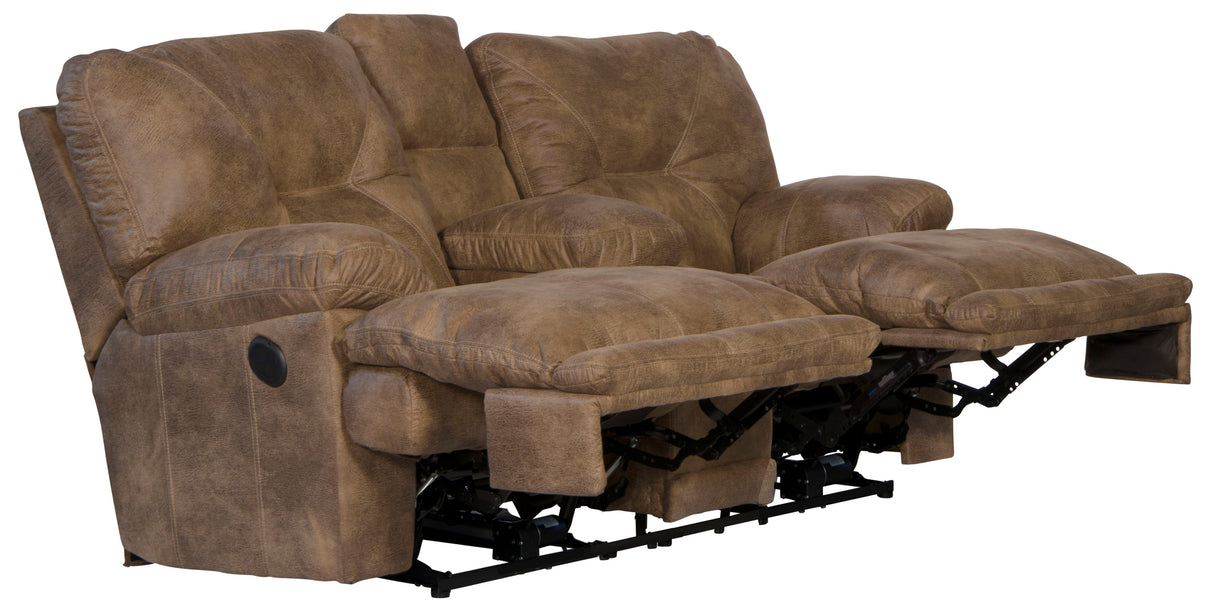 Voyager - Lay Flat Console Reclining Loveseat