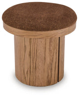Lewisen - Accent Ottoman - Clay