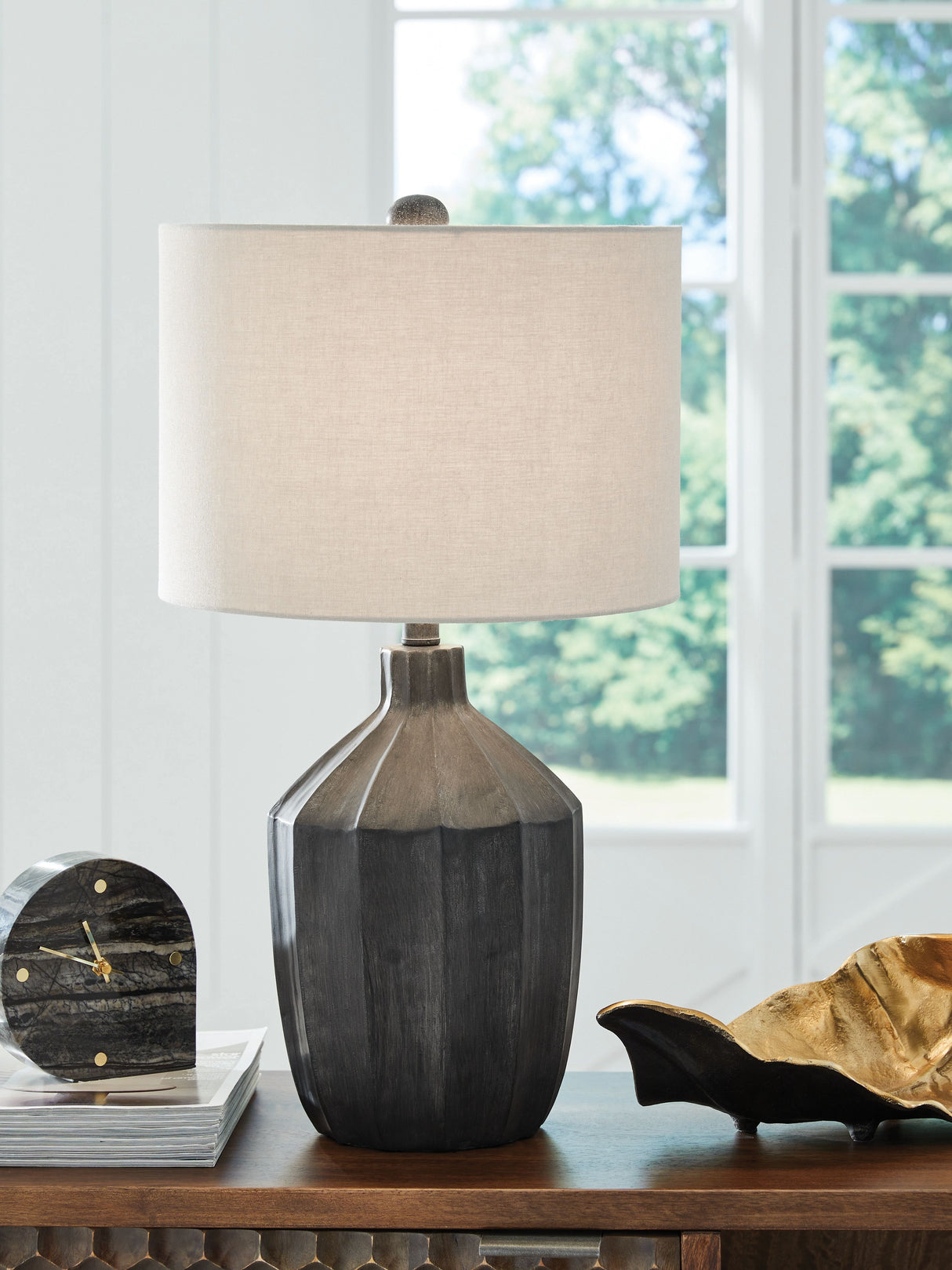 Jilton - Black - Poly Table Lamp