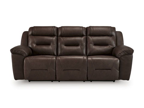 Heritage Reclining Sofa Leather