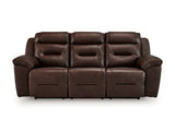 Heritage Reclining Sofa Leather