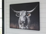 Harlandale - Black / White / Brown - Wall Art
