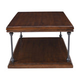 Larson - Coffee Table - Distressed Brown