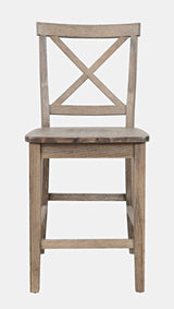 Eastern Tides - X Back Counter Stool (Set of 2)