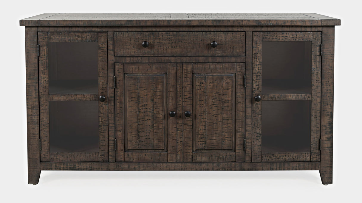 Willow Creek - Server - Distressed Brown