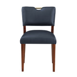 Bryson Retro Modern Dining Chair (Set of 2) - Dark Navy
