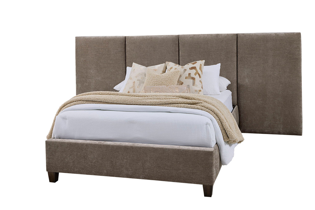 Joinery - Upholstered Wall Bed - Washed White Oak