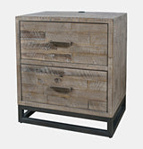 East Hampton - Nightstand - Gray Wash