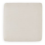 Lerenza - Oversized Accent Ottoman - Birch