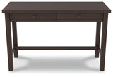 Camiburg - Warm Brown - Home Office Desk - Standalone