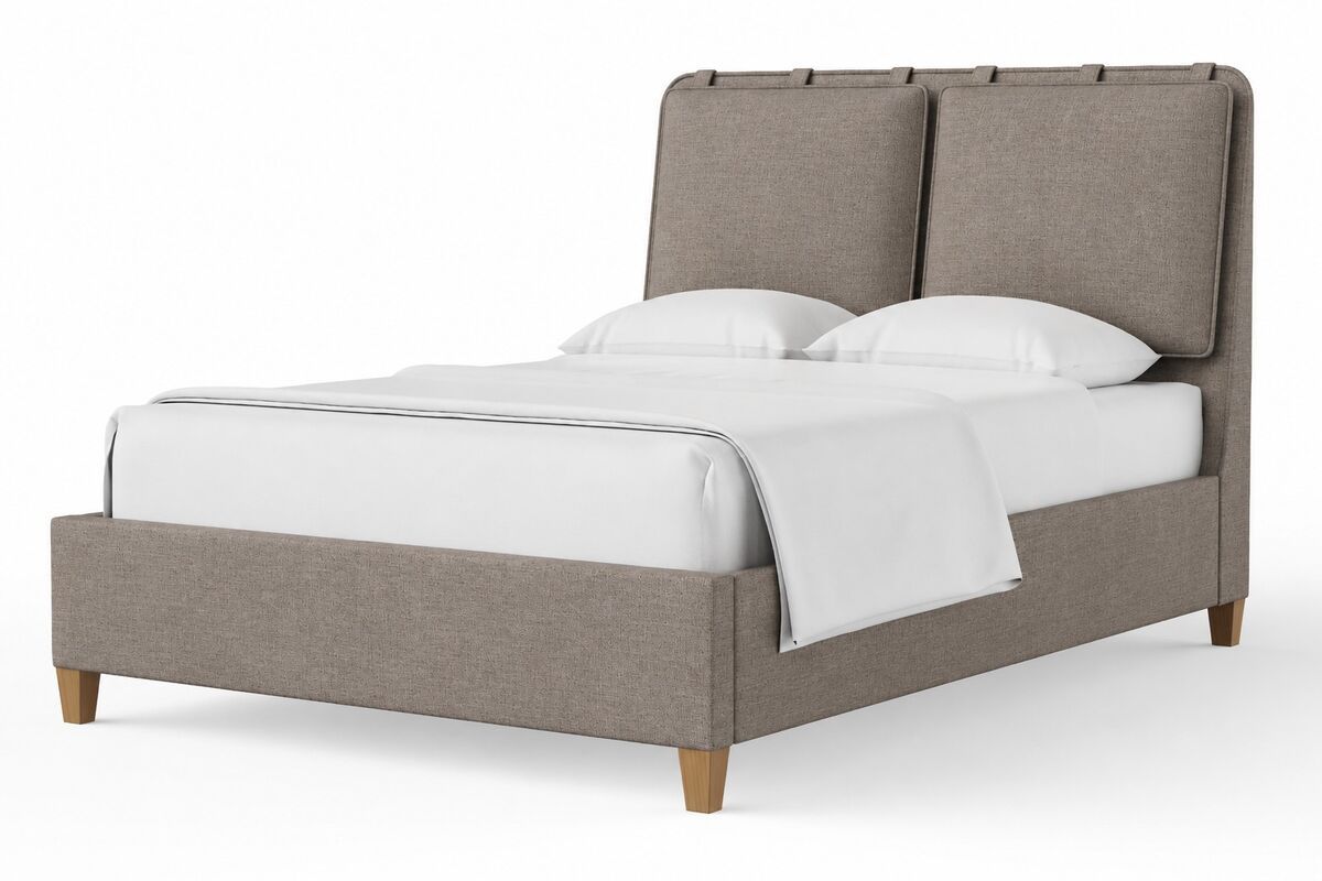 Pure Maple - Upholstered Bed - Mocha / Maple Syrup