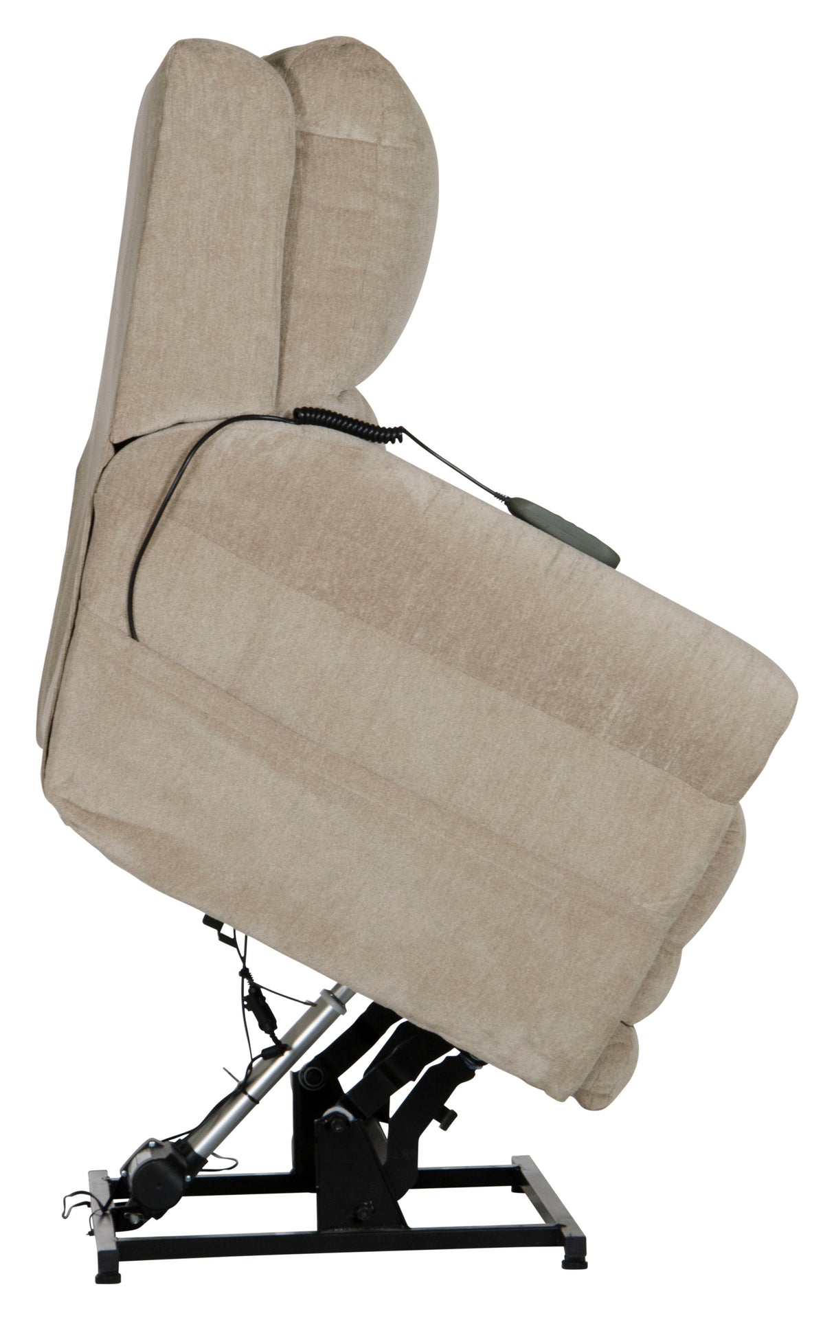 Warner - Power Headrest With Lumbar Power Lay Flat Recliner