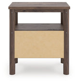 Pamytta - Brown - One Drawer Night Stand