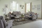 Sadler - Lay Flat Reclining Console Loveseat