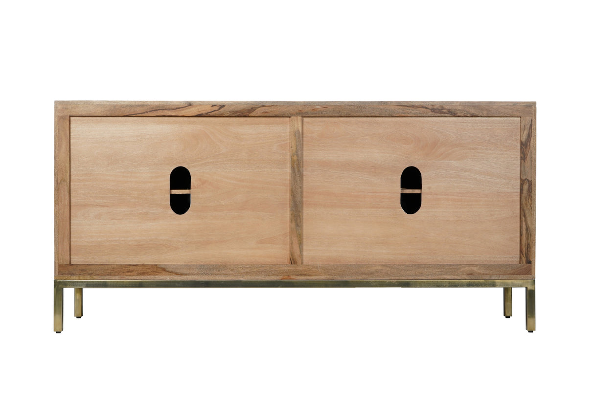 Asher 4 Door Accent Cabinet