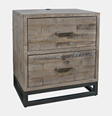 East Hampton - Nightstand - Gray Wash