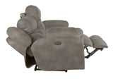 Ferrington - Power Lay Flat Reclining Sofa with Power Adjustable Headrest & Lumbar