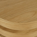 Brix Round End Table - Espresso