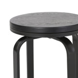 Modern Industrial Counter Stool Set With Swivel Function