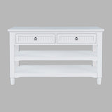 Westport - Sofa Console Table - White