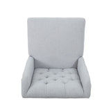 Sophisticated Tufted Dining Chair With High Back Design