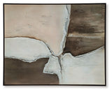 Junward - Brown / Tan / White - Wall Art