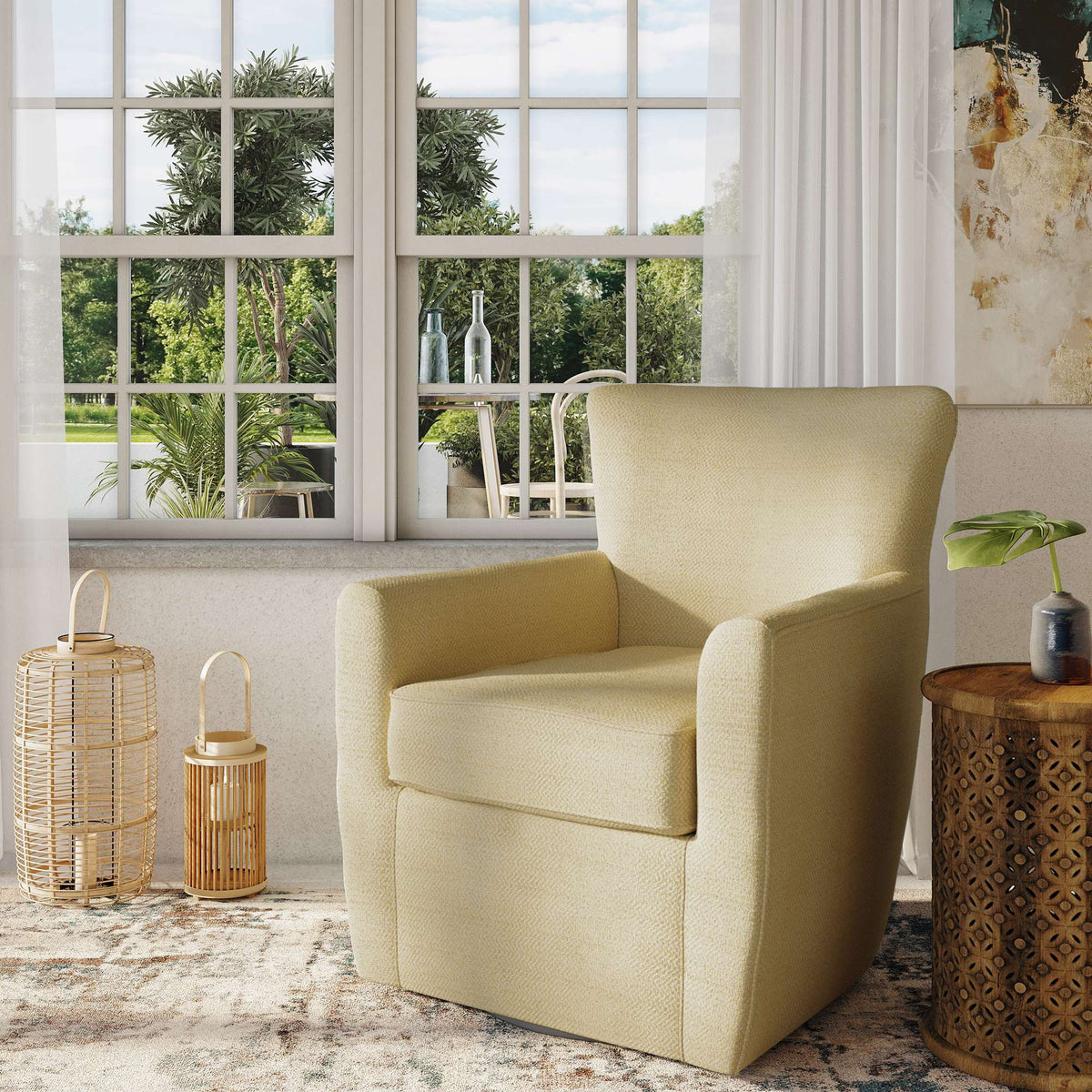 Blakely Harper - Swivel Accent Chair