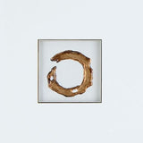 Dallbourne - White / Gold Finish - Wall Art Set (Set of 4)