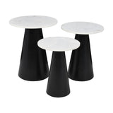 Nolan - Marble Bunching Tables