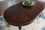 Lavinton - Brown - Oval Dining Room Extension Table