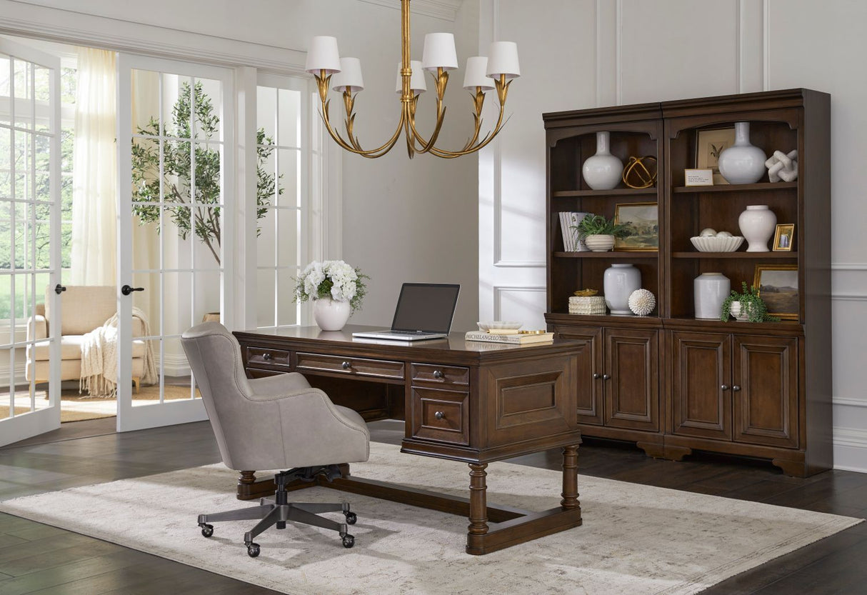 61" Half Ped Desk