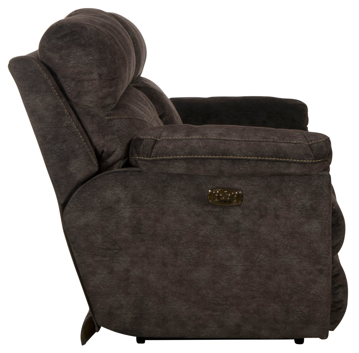 Sedona - Power Hdrst With Lumbar Lay Flat Reclining Console Loveseat With Storage & Cupholders