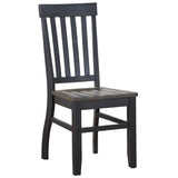 Raven - Noir Side Chair (Set of 2) - Dark Brown