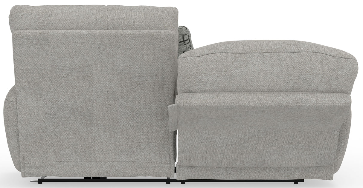 Maxwell - Power Deep Seat Reclining Loveseat - Cream