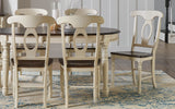 British Isles Dining British Isles Napoleon Sidechair With Wood Seat