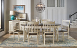 British Isles Dining British Isles Leg Table With 2-12 Leaves