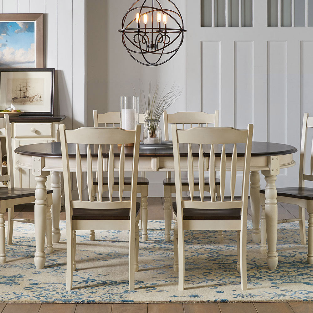 British Isles Dining British Isles Leg Table With 2-12 Leaves