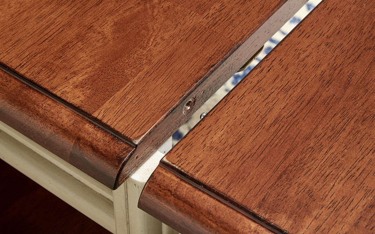 British Isles Dining Leg Table With 2-12 Leaves