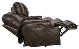 Wembley - Power Headrest With Lumbar Lay Flat Reclining Console Loveseat