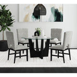Oregon - Round Table With Glass Top