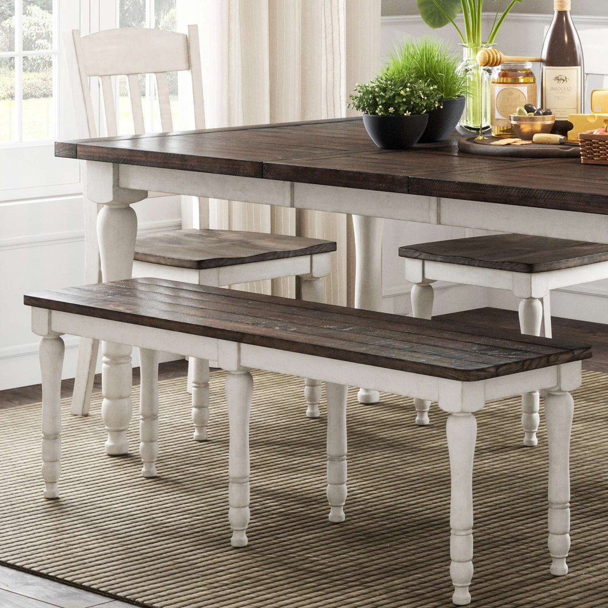Madison County - Dining Bench