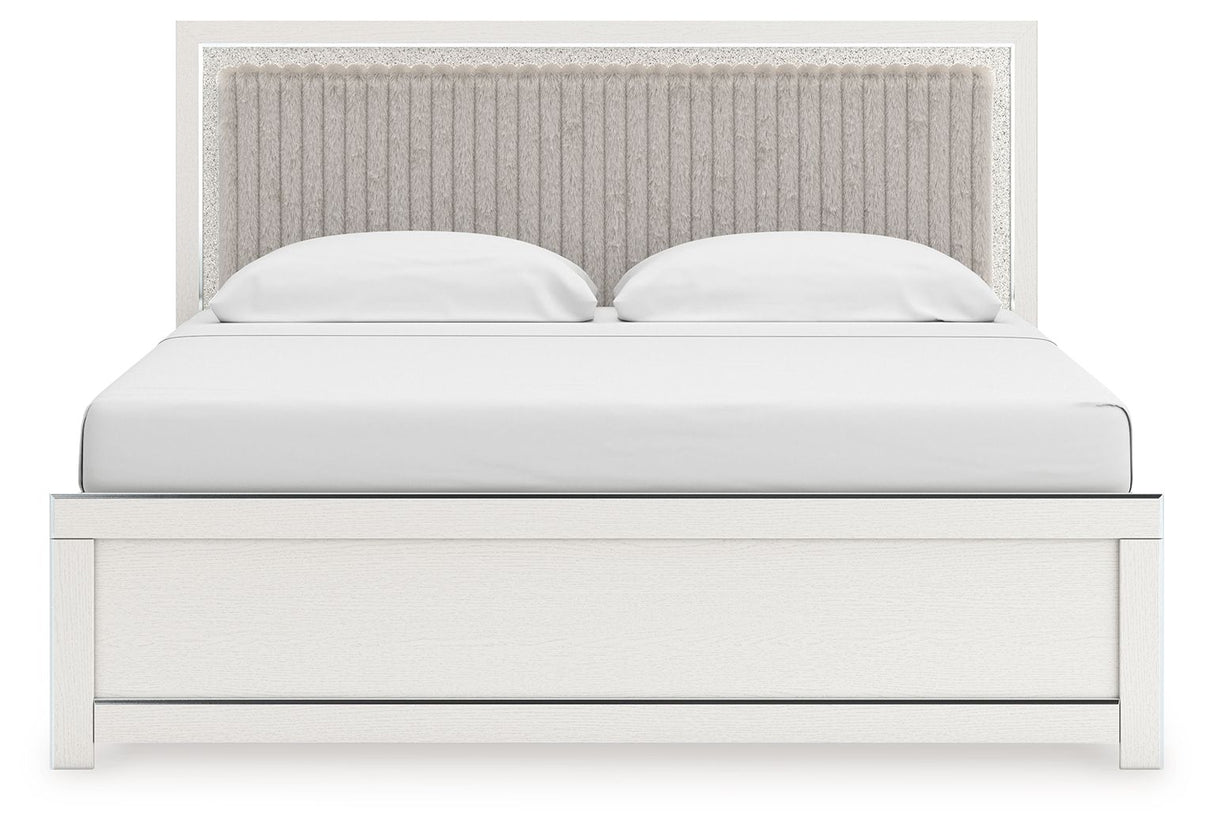 Zuraleus - Upholstered Panel Bed