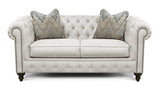 Rondell - 2R00LR/NR - Stationary Loveseat With Nails
